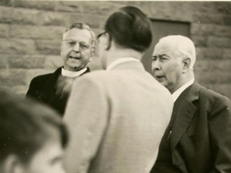 Bundespräsident Heuss besucht die Pfarrei - 24.5.1955