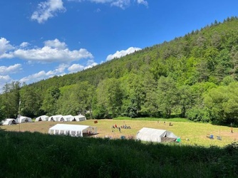Mutige Wikinger unterwegs
