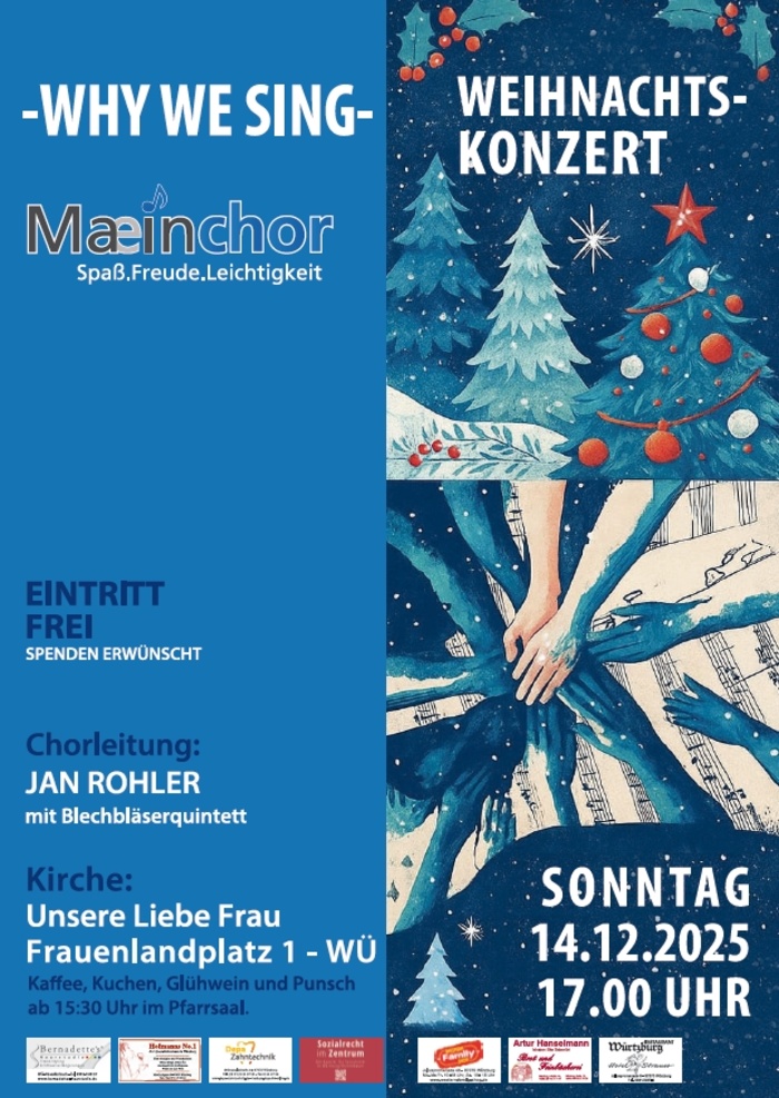 Weihnachtskonzert Maiechor ULF