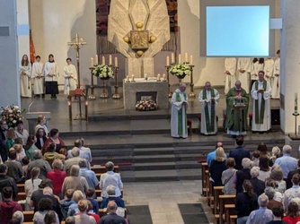 Pfarrfest der Pfarrei Unsere Liebe Frau und Verabschiedung von Pater Fritz