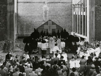 Amtseinführung von Pfarrer Lutz 23.5.1954